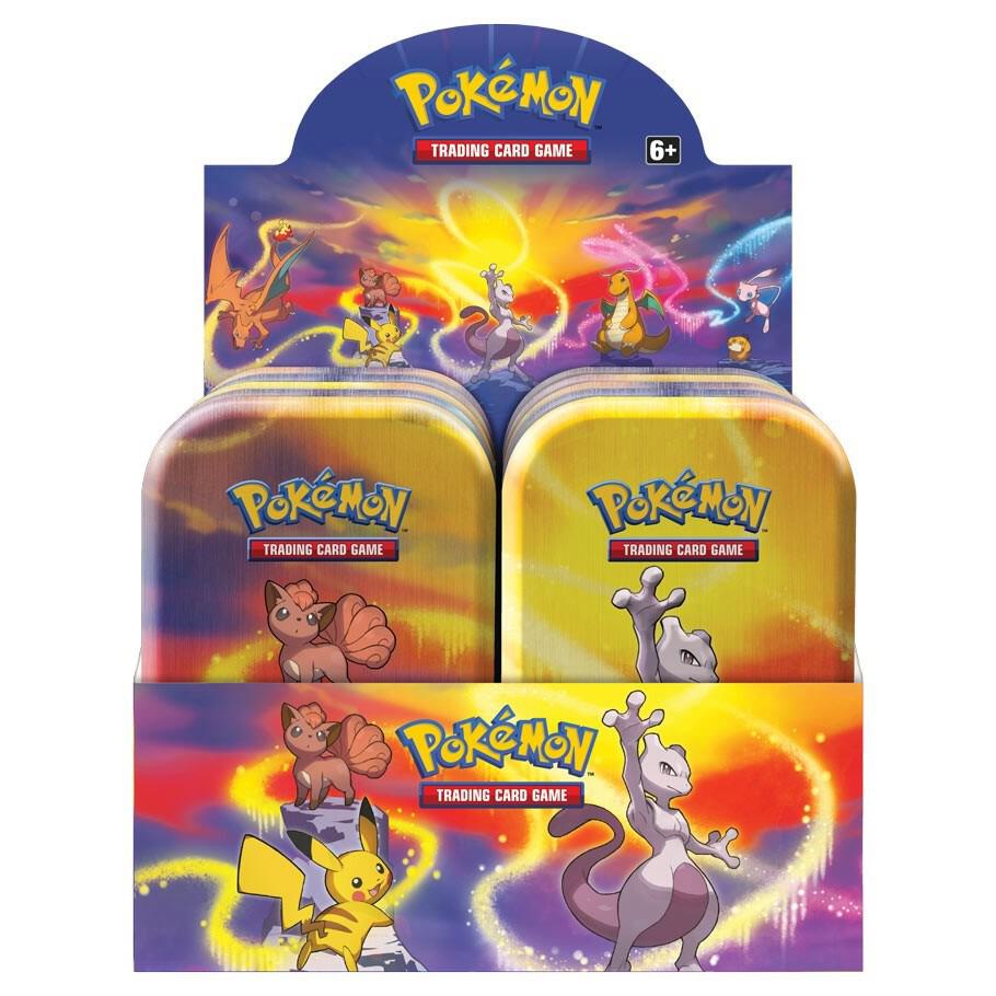 Pokemon Min Tin DISPLAY SEALED - Kanto Power (10 Tins)