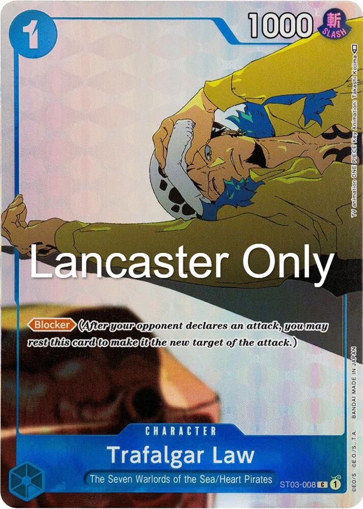Trafalgar Law (Gift Collection 2023) - ST03-008 One Piece Promotion Cards Foil Rare One Piece - NM (Lanc)