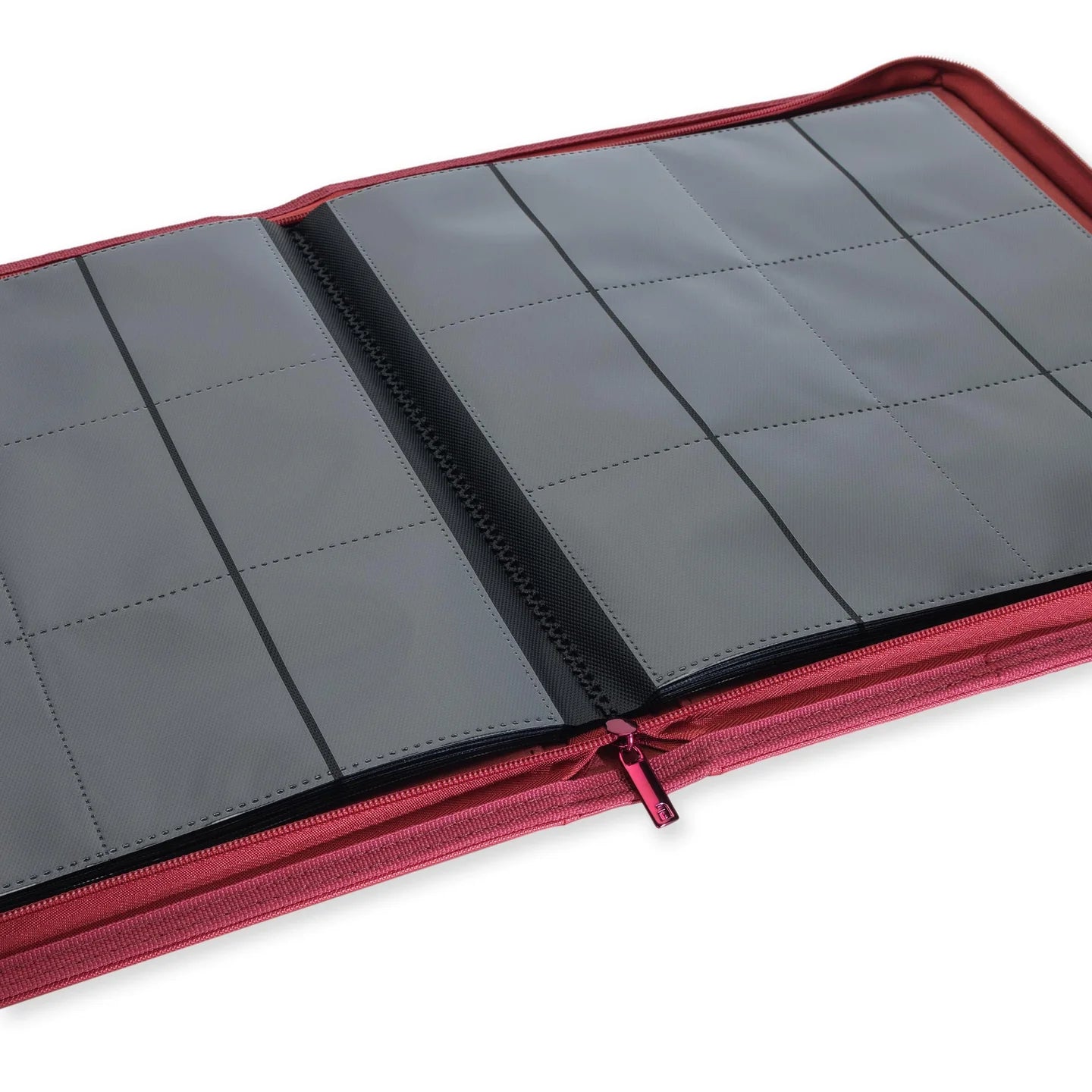 VaultX Zip Binder - Exo-Tec 12 Pocket - Metallic Red
