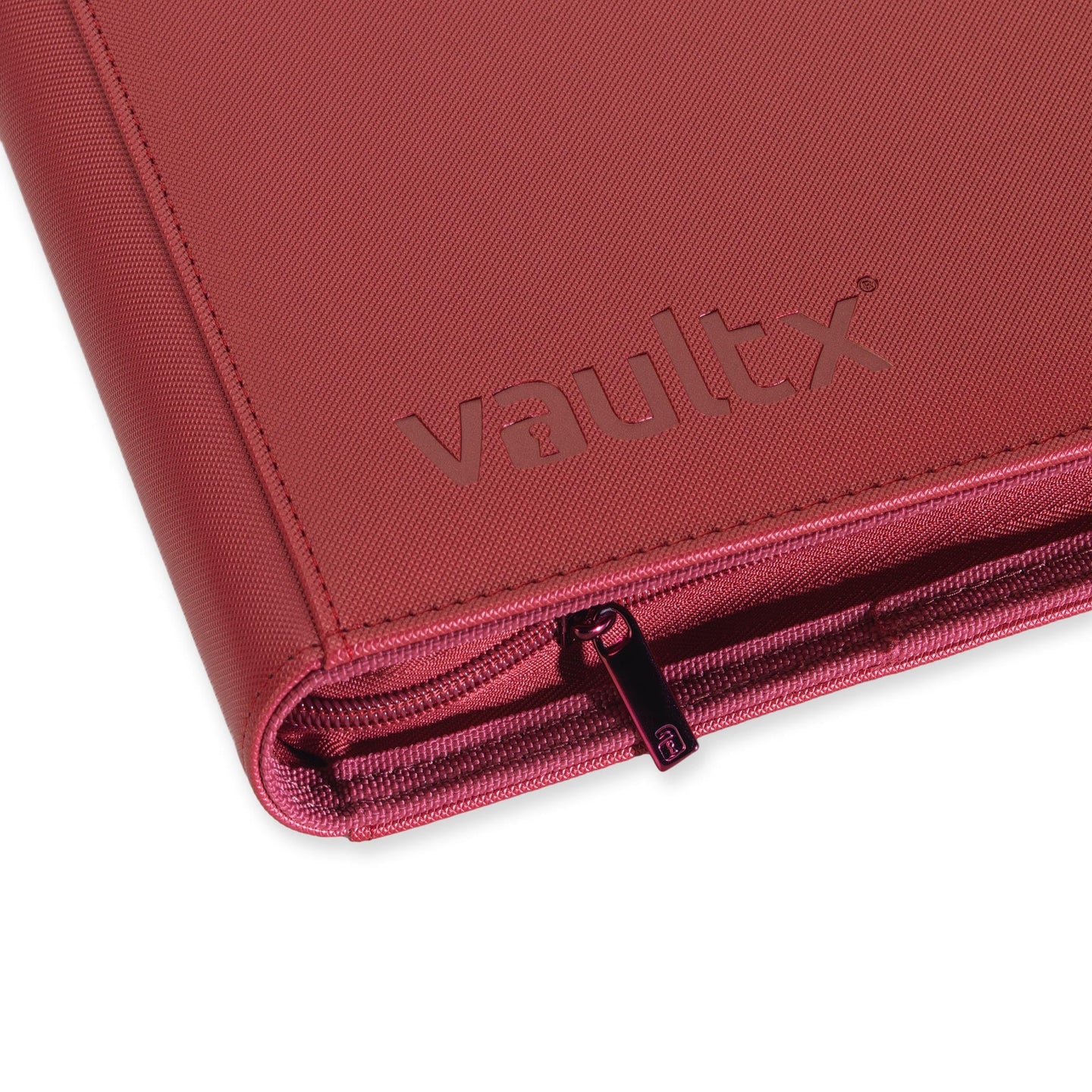 VaultX Zip Binder - Exo-Tec 12 Pocket - Metallic Red