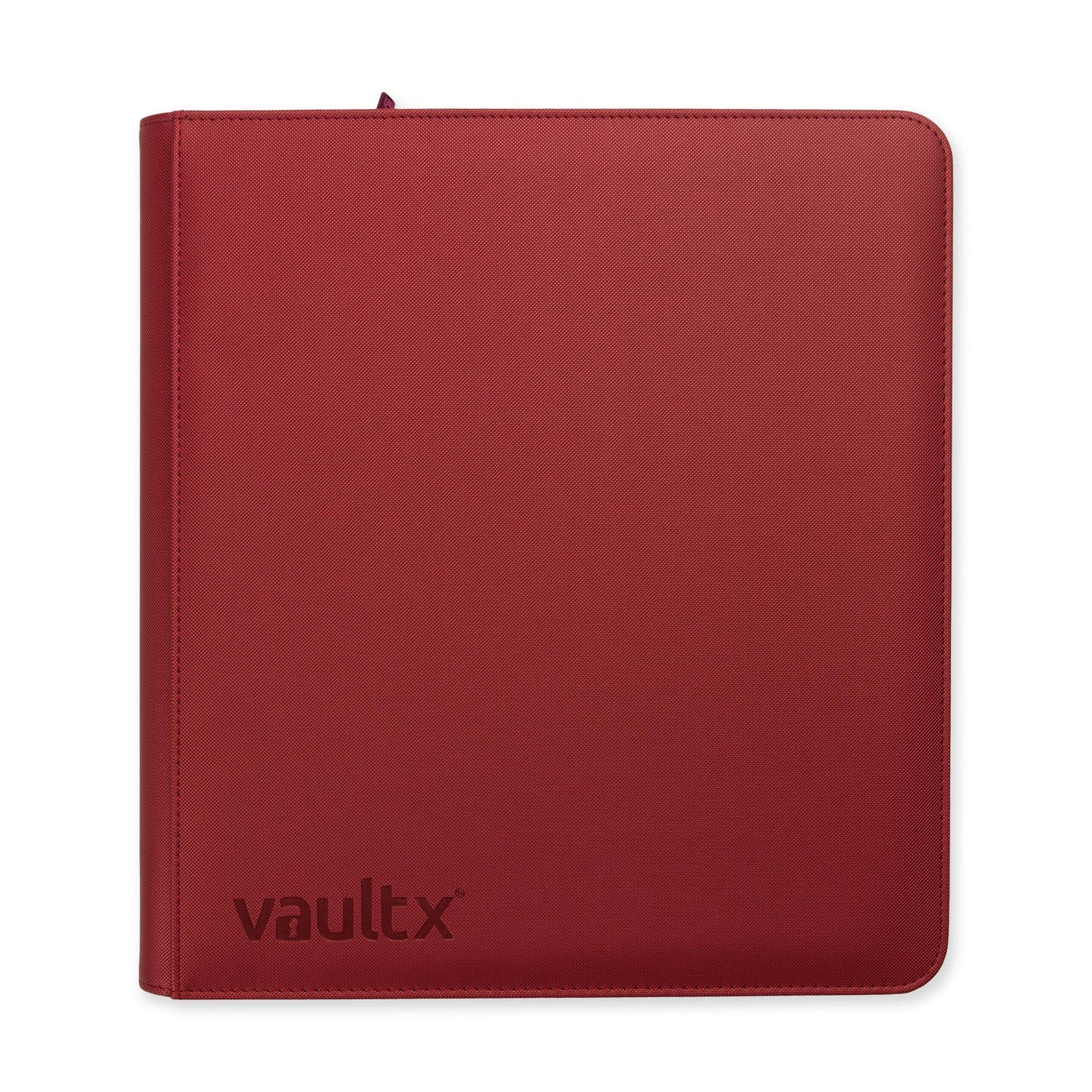 VaultX Zip Binder - Exo-Tec 12 Pocket - Metallic Red