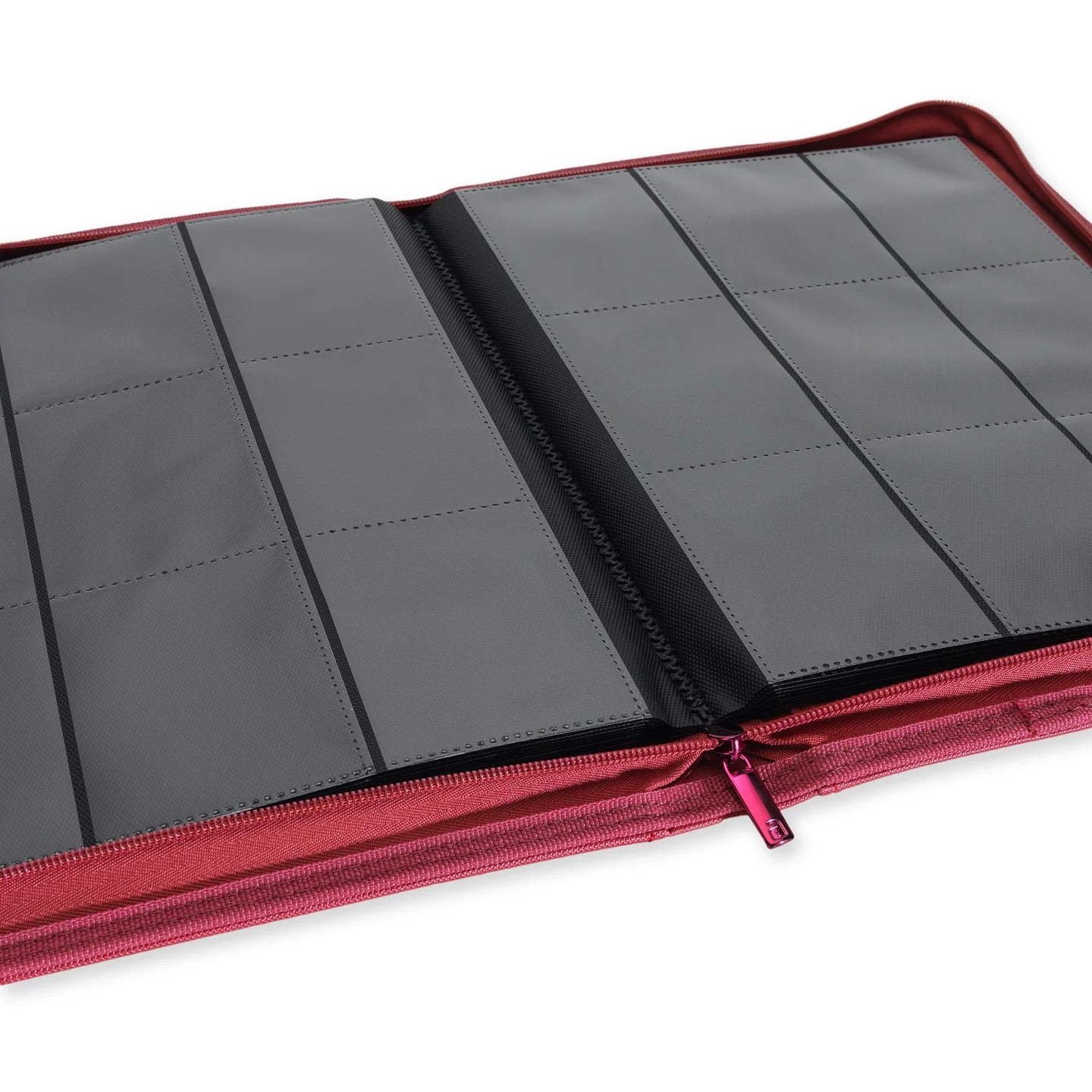 VaultX Zip Binder - Exo-Tec 9 Pocket - Metallic Red
