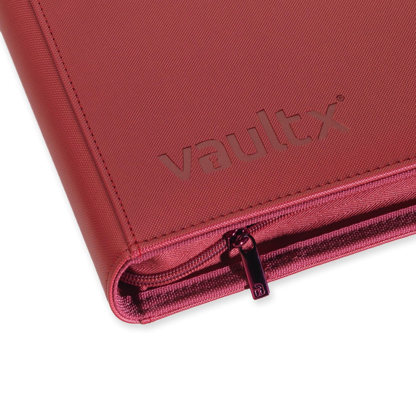VaultX Zip Binder - Exo-Tec 9 Pocket - Metallic Red