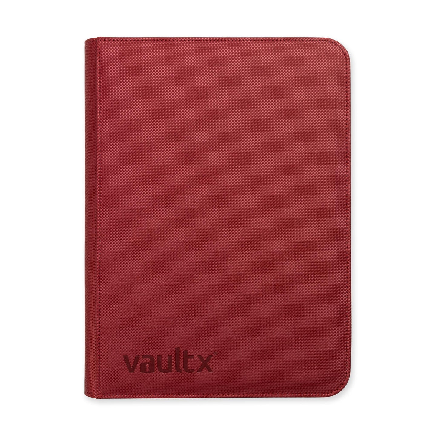 VaultX Zip Binder - Exo-Tec 9 Pocket - Metallic Red