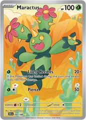 Maractus - 093/086 Black Bolt Illustration Rare Pokemon - NM/MINT