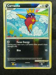 Carvanha - 59/102 Triumphant Reverse Holo Pokemon - NM
