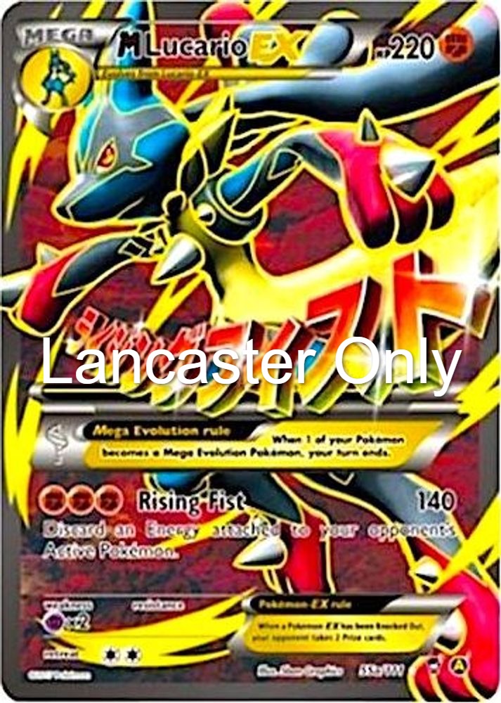 M Lucario EX - 55A/111 Alternate Art Promos Holo Promo Pokemon - NM (Lanc)