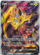 Load image into Gallery viewer, Jolteon V - SWSH183 Black Star Promo Alternate Art Pokemon - NM
