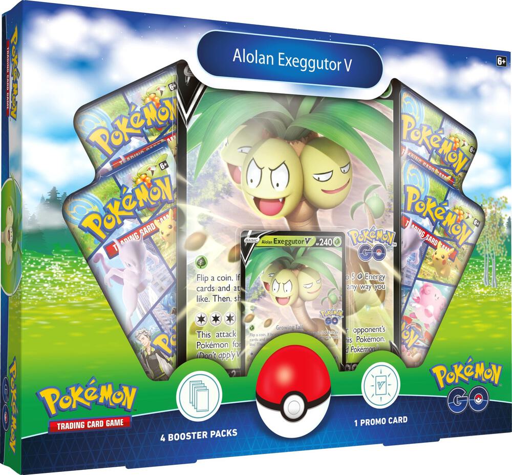 Pokemon Collection Box - Pokémon GO: Alolan Exeggutor V