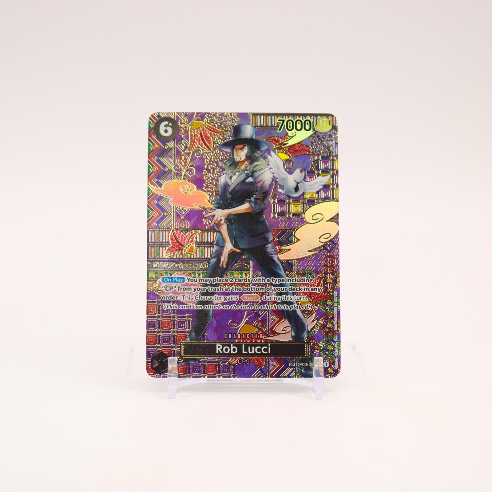 Rob Lucci SP - OP03-092 Awakening of the New Era SR One Piece - NM/MINT