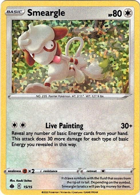 Smeargle - 15/15 Mcdonald's Promos 2022 - NM/MINT