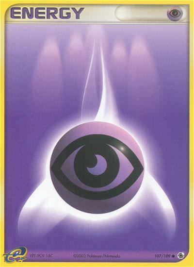 Psychic Energy - 107/109 Ruby & Sapphire Common Pokemon - NM