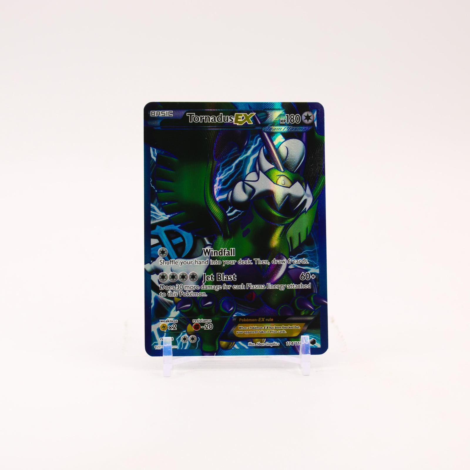 Tornadus EX - 114/116 Plasma Freeze Full Art Pokemon - LP