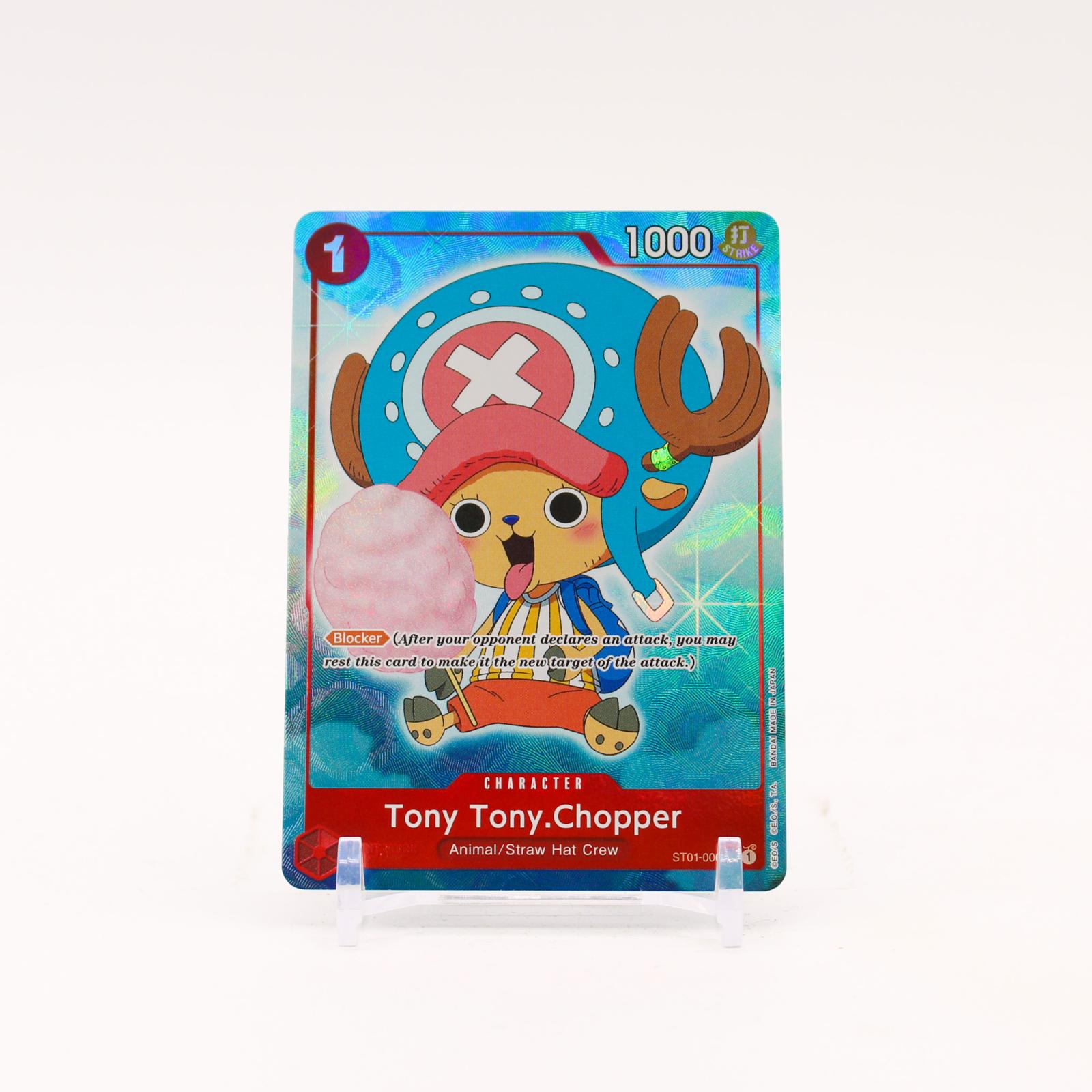 Tony Tony.Chopper Full Art - ST01-006 Premium Booster The Best C One Piece - NM/MINT