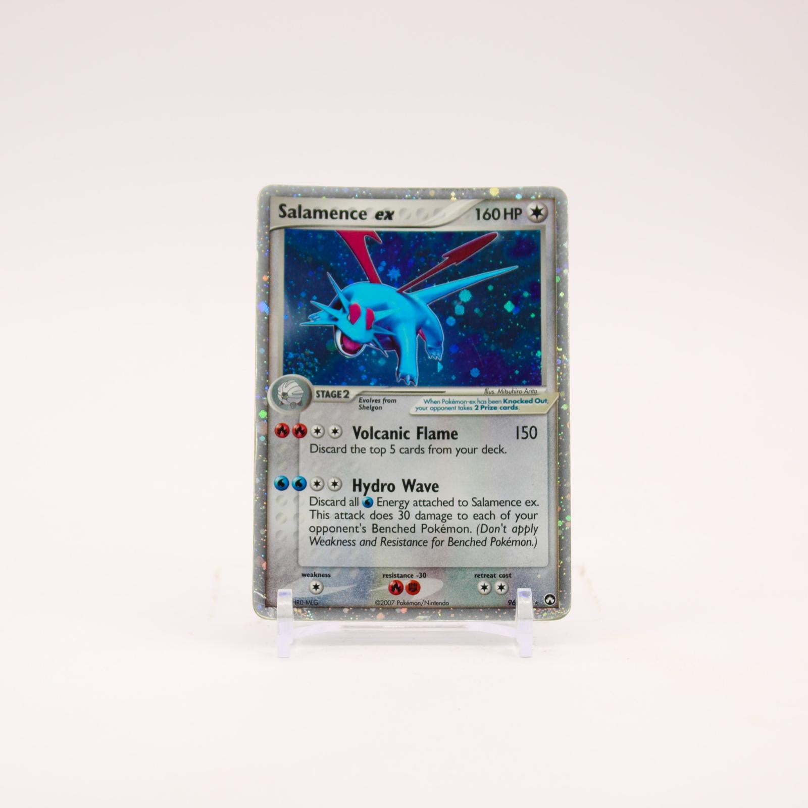 Salamence ex - 96/108 Power Keepers Holo Ultra Rare Pokemon - MP/HP