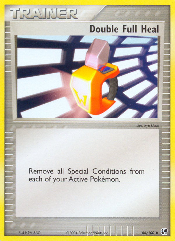 Double Full Heal - 86/100 Sandstorm Uncommon Pokemon - NM