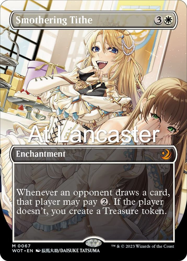 Smothering Tithe (Anime Borderless) - 67 Wilds of Eldraine: Enchanting Tales Mythic Magic: The Gathering - NM (Lanc)