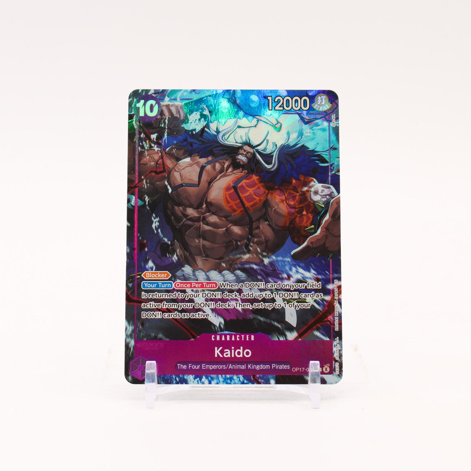 Kaido Alternate Art - OP17-062 The World's Strongest Warriors SR One Piece - NM