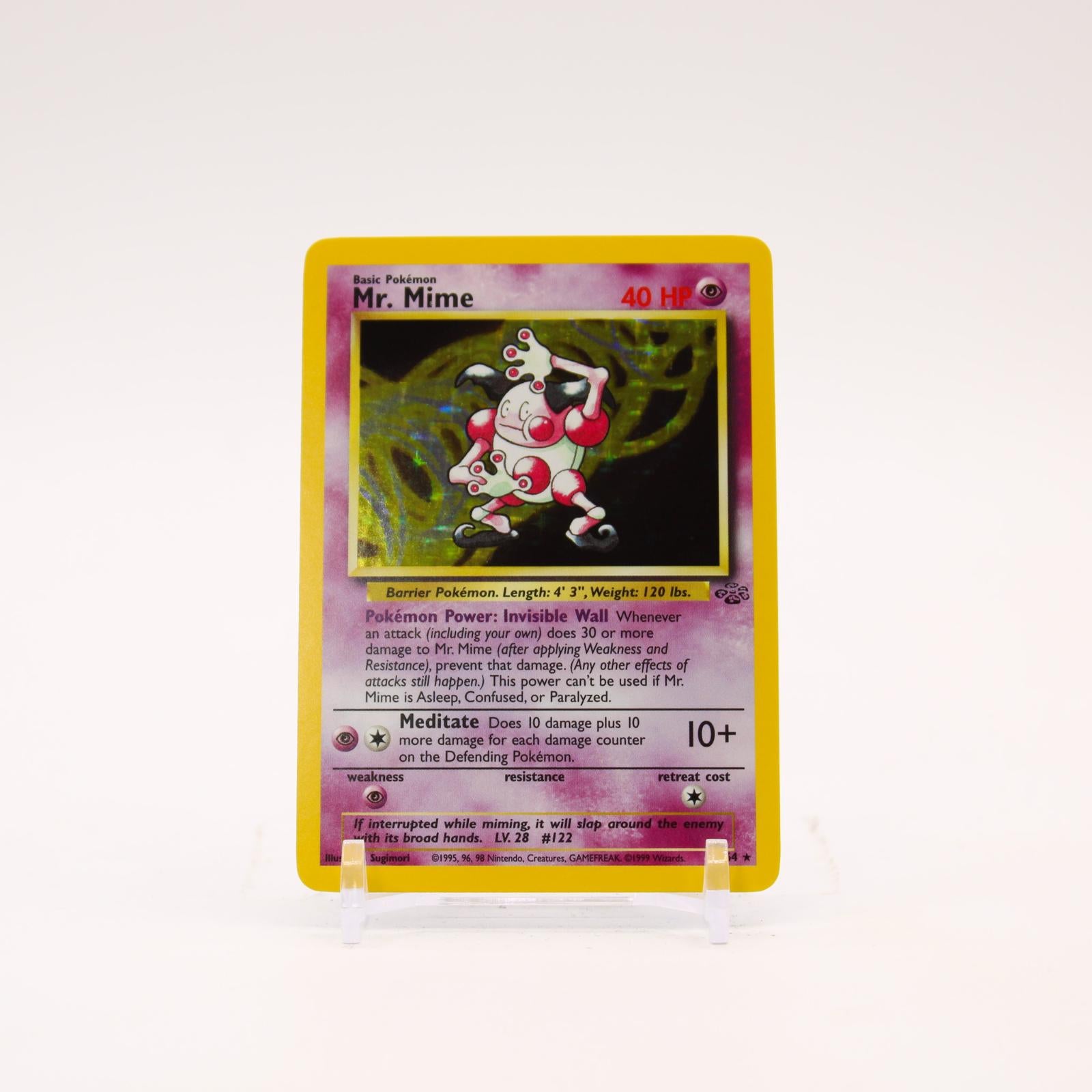 Mr. Mime - 6/64 Jungle Unlimited Holo Rare Pokemon - NM/LP