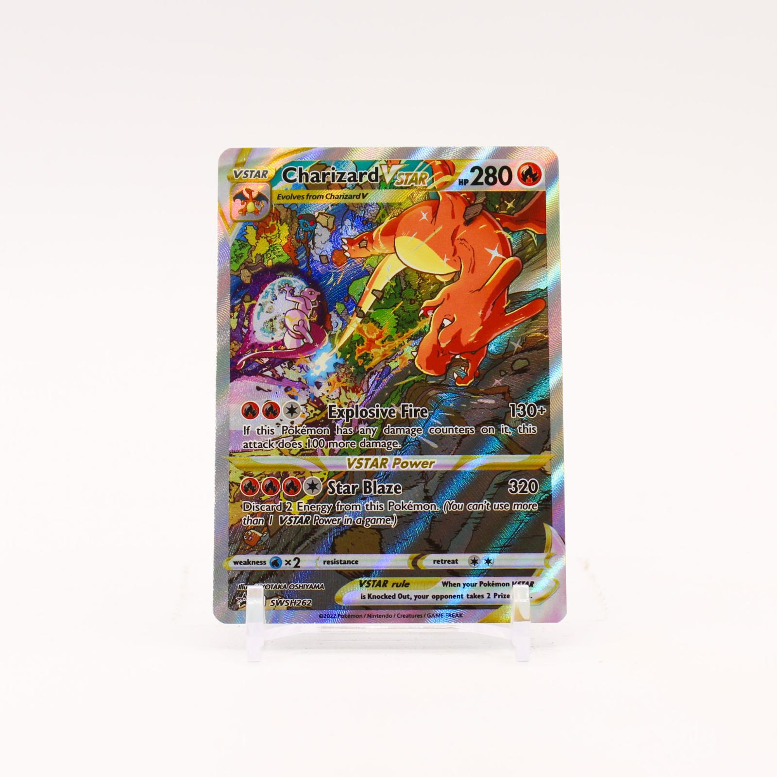 Charizard VSTAR - SWSH262 Sword & Shield Alternate Art Promo Pokemon - NM/LP