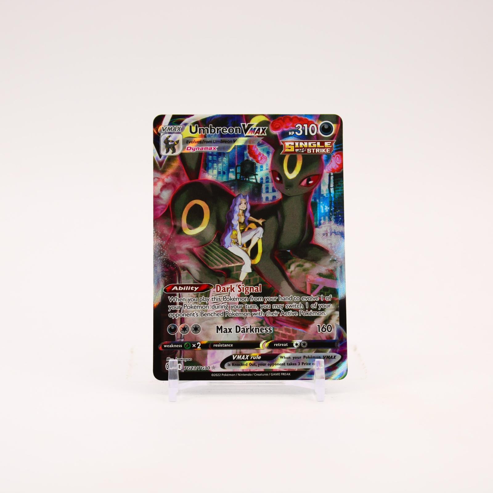 Umbreon Vmax - TG23/TG30 Brilliant Stars Trainer Gallery Pokemon - NM/MINT
