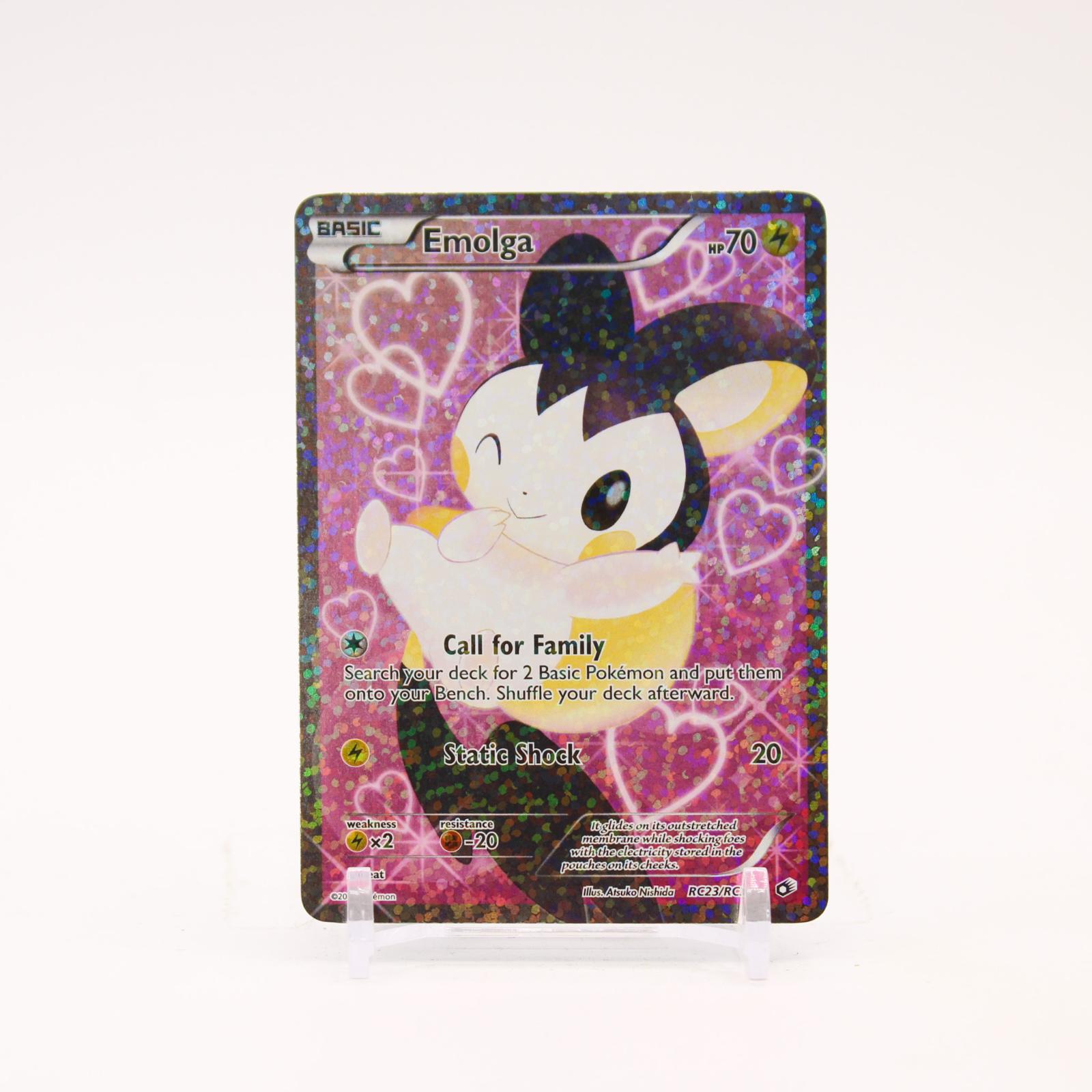 Emolga - RC23/RC25 Legendary Treasures Radiant Collection Full Art Pokemon - LP