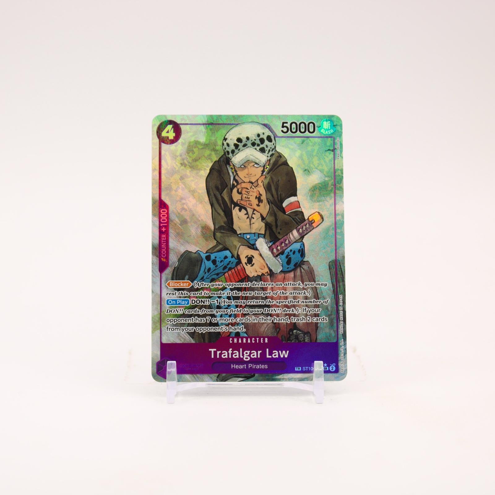 Trafalgar Law TR - ST10-010 500 Years in the Future SR One Piece - NM/MINT