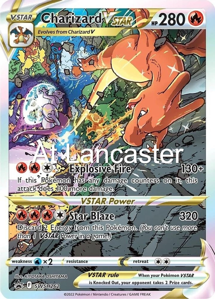 Charizard VSTAR - SWSH262 Sword & Shield Promo Promo Pokemon - NM (Lanc)