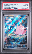 Load image into Gallery viewer, Clefairy - 094 PSA 10 Por En-Perfect Order Illustration Rare Pokemon (Lanc)
