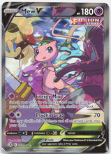 Load image into Gallery viewer, Mew V - 251/264 Fusion Strike Alternate Art Pokemon - NM/LP
