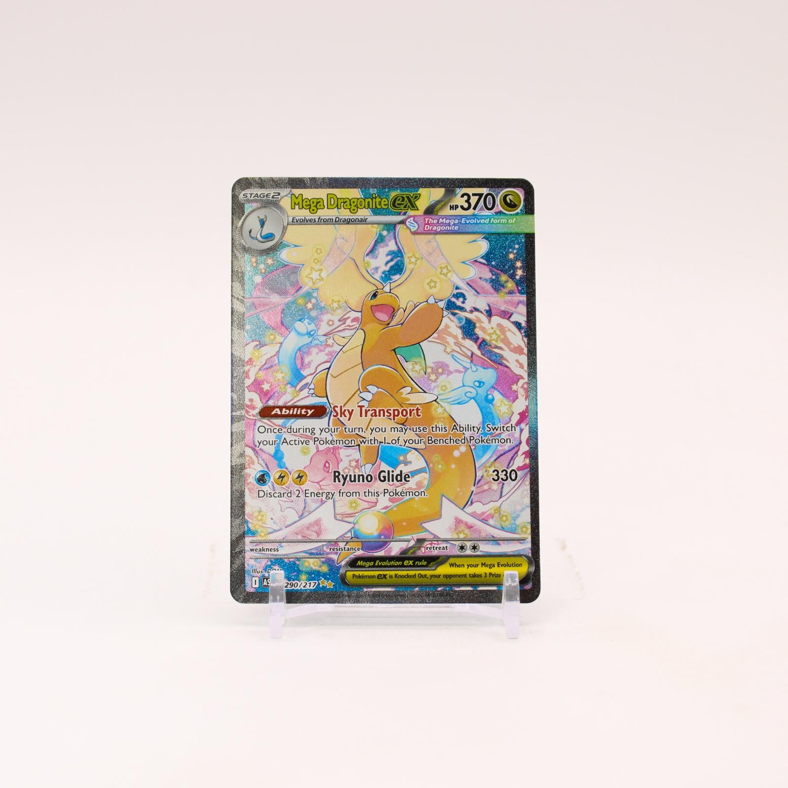 Mega Dragonite ex - 290/217 Ascended Heroes Special Illustration Pokemon - NM