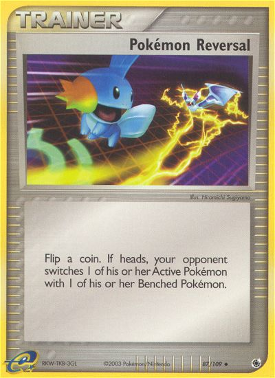 Pokemon Reversal - 87/109 Ruby & Sapphire Uncommon Pokemon - NM