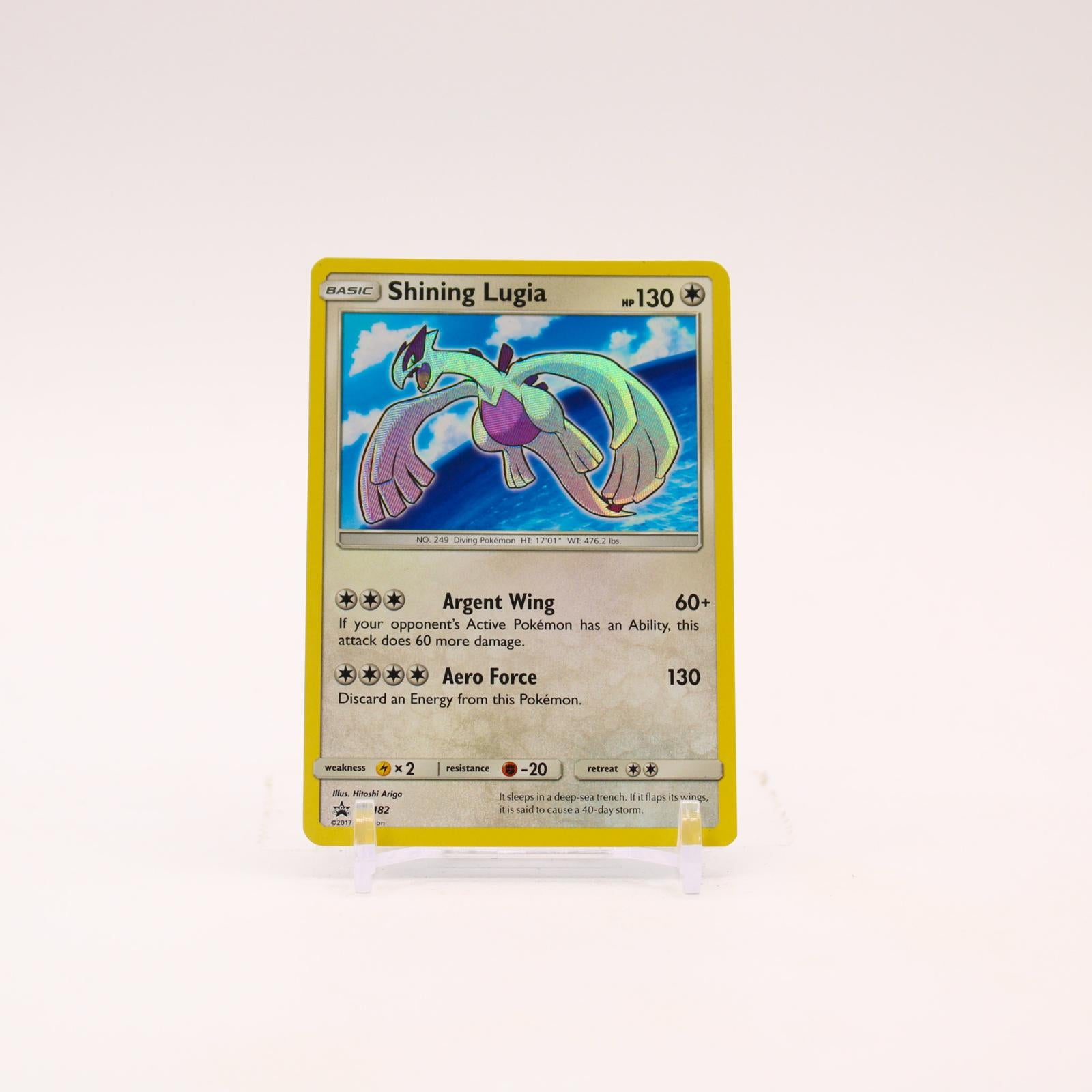 Shining Lugia - SM82 Sun & Moon Holo Shiny Promo Pokemon - LP