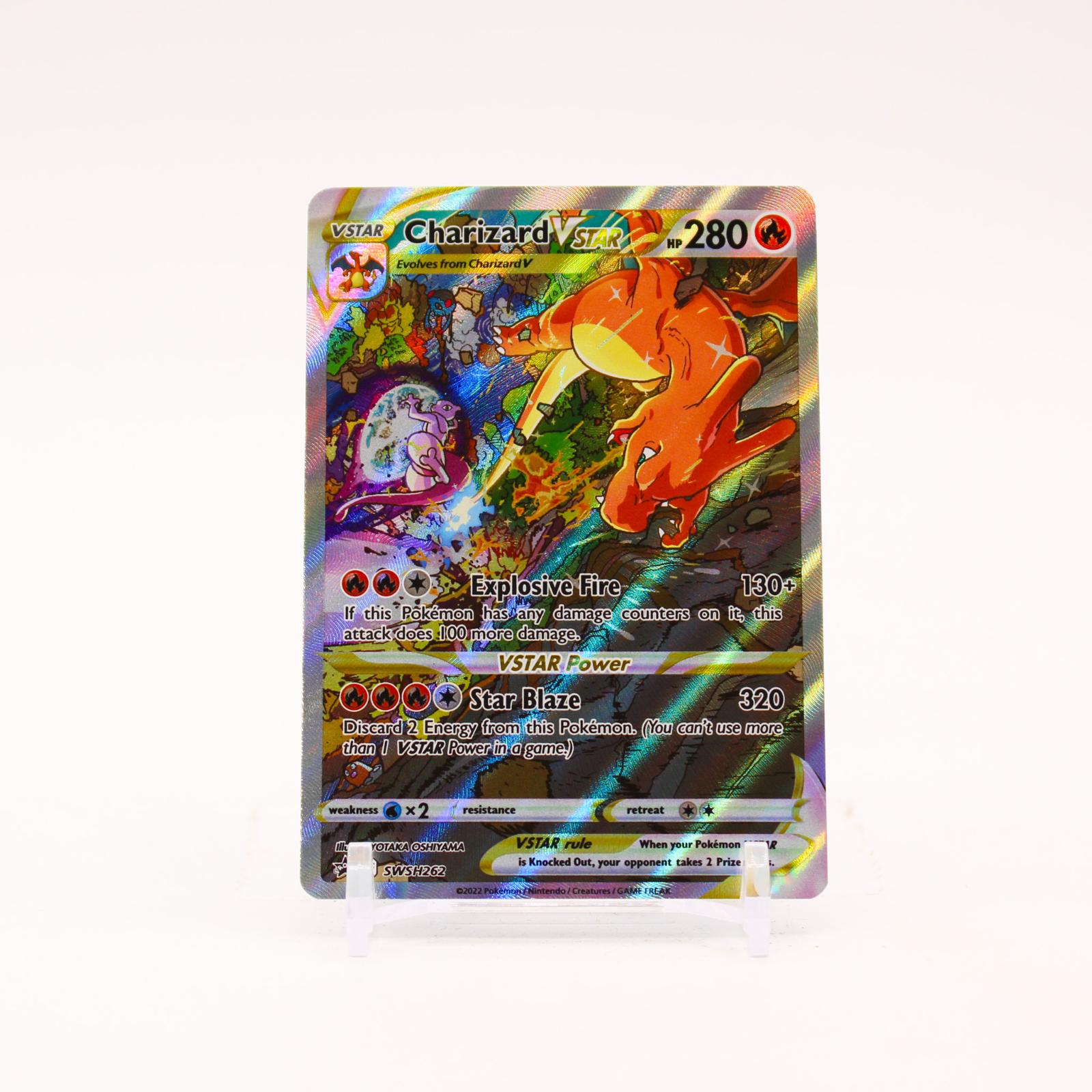 Charizard VSTAR - SWSH262 Sword & Shield Holo Alternate Art Promo Pokemon - NM