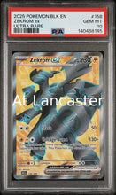 Load image into Gallery viewer, Zekrom EX - 158/086 PSA 10 Black Bolt Ultra Rare Pokemon (Lanc)
