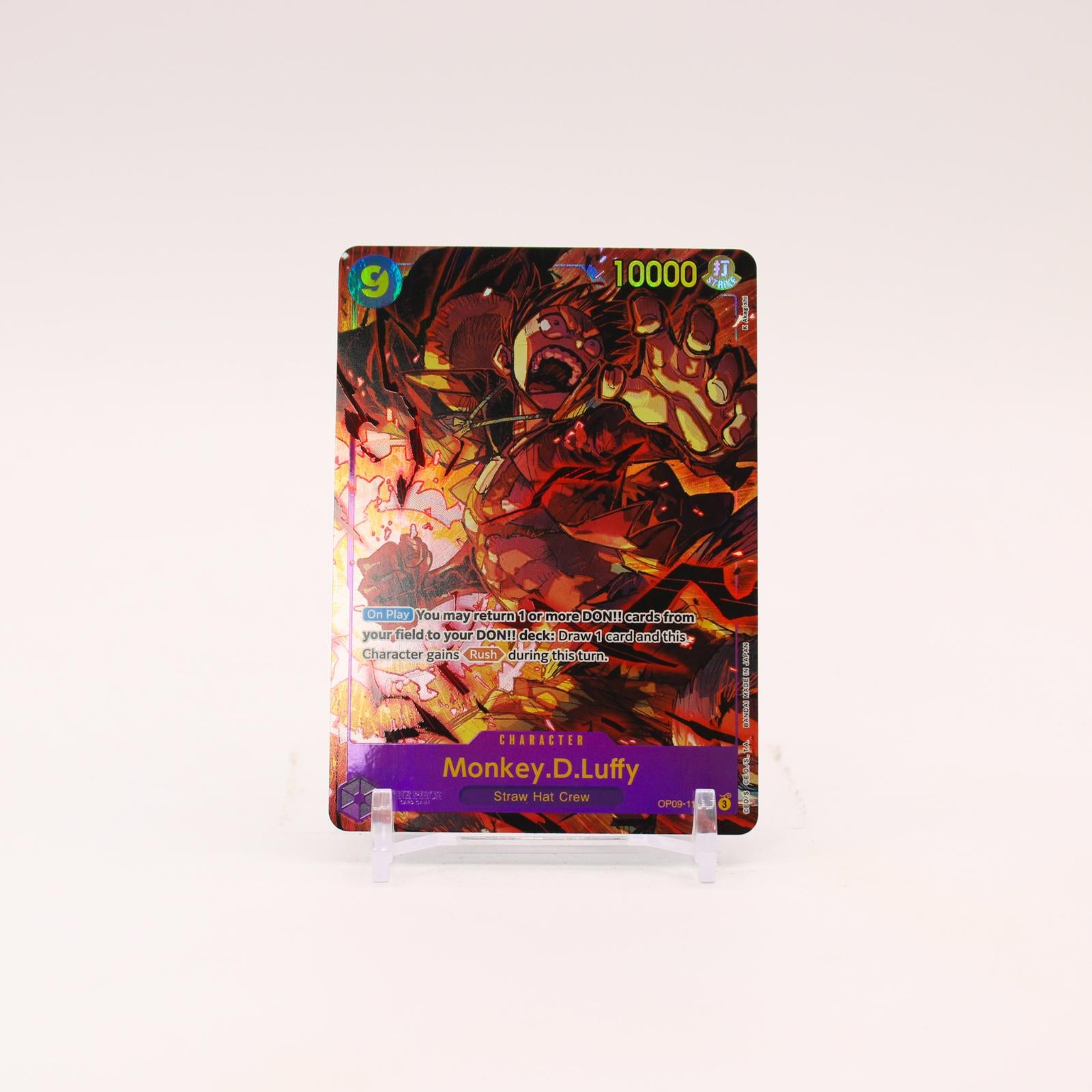 Monkey.D.Luffy Alternate Art - OP09-119 Emperors in the New World SEC One Piece - NM