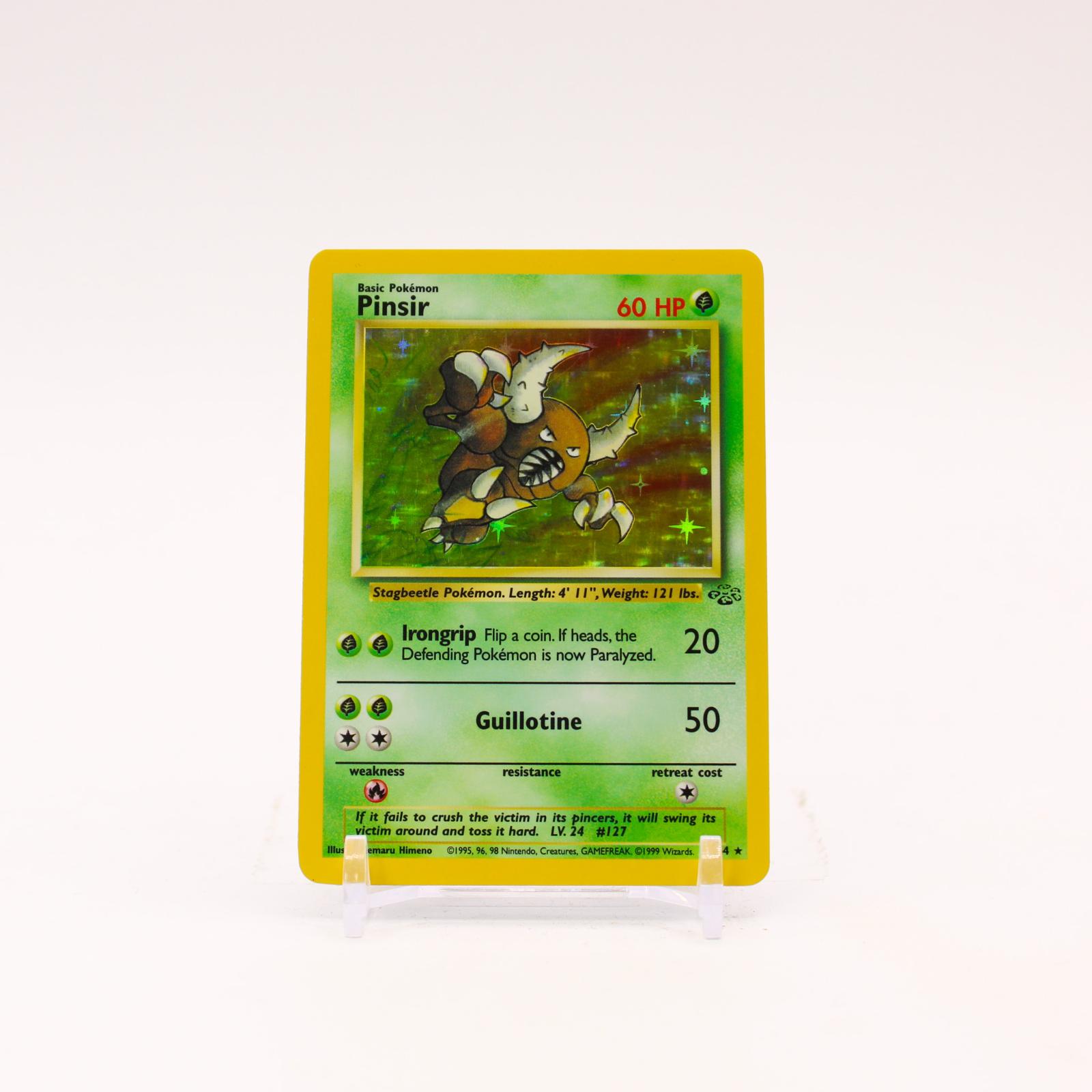 Pinsir - 9/64 Jungle Unlimited Holo Rare Pokemon - LP