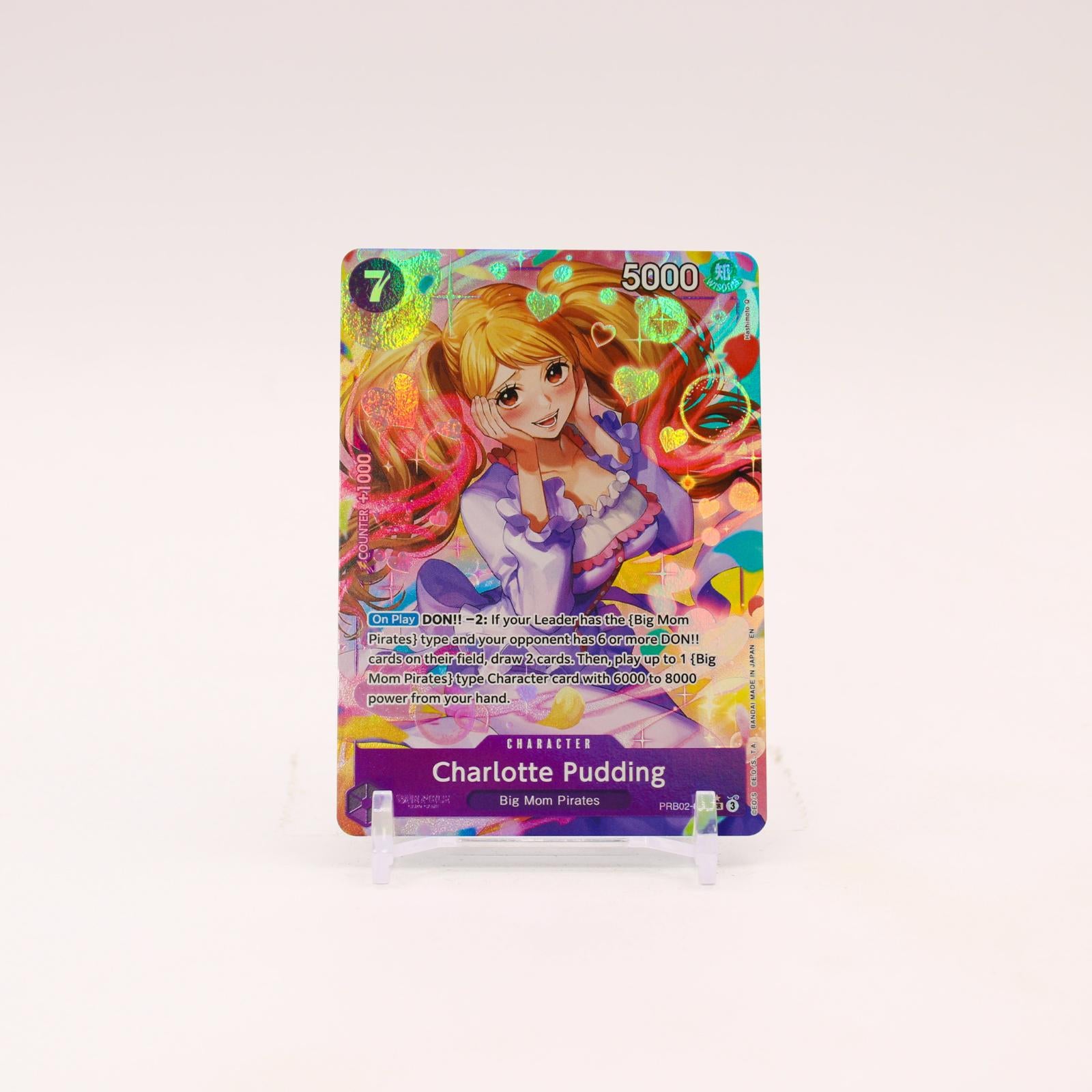 Charlotte Pudding Alternate Art - PRB02-010 Premium Booster The Best Vol. 2 SR One Piece - NM/MINT