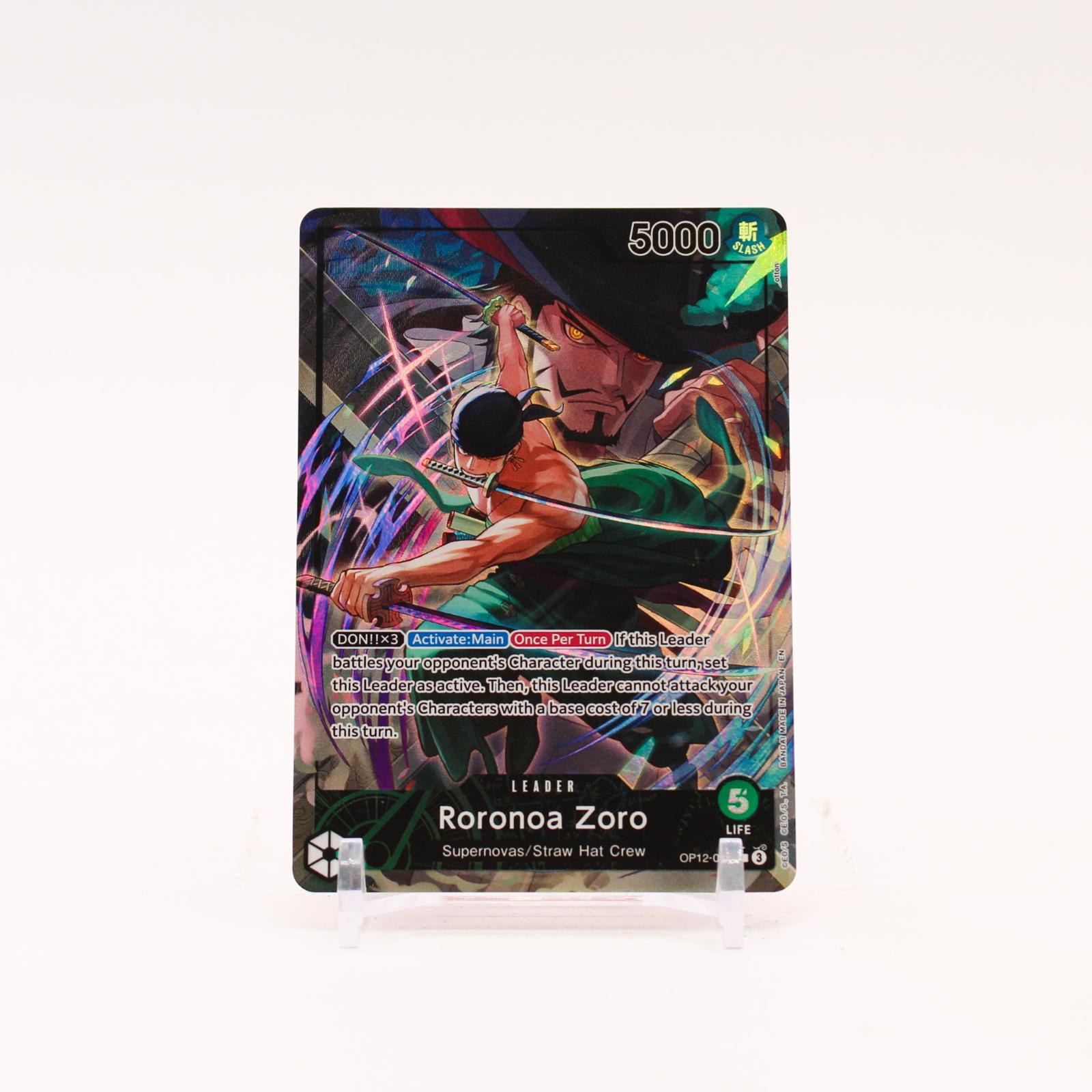 Roronoa Zoro Alternate Art - OP12-020 Legacy of the Master L One Piece - NM/MINT