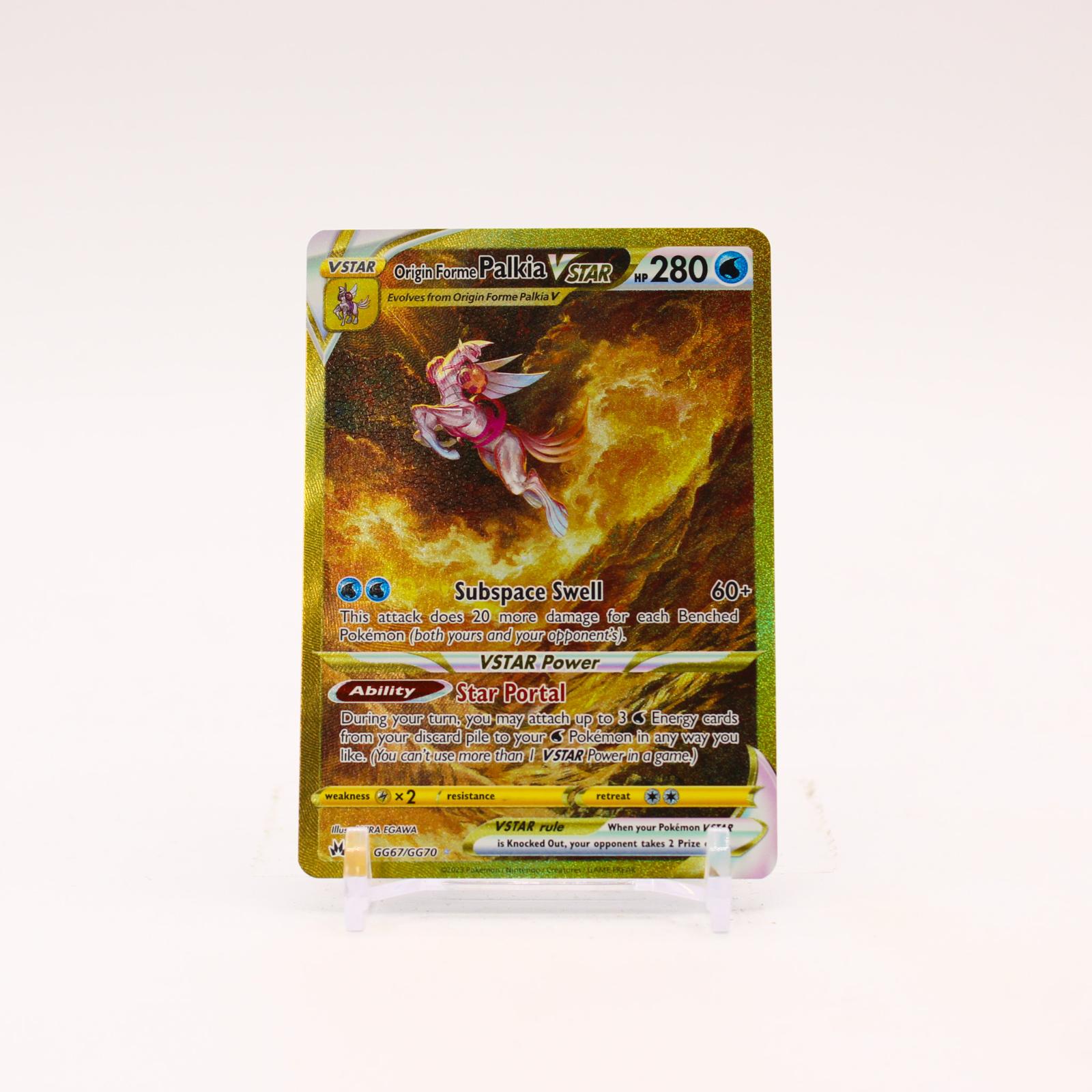 Origin Forme Palkia VSTAR - GG67/GG70 Crown Zenith Galarian Gallery Pokemon - NM