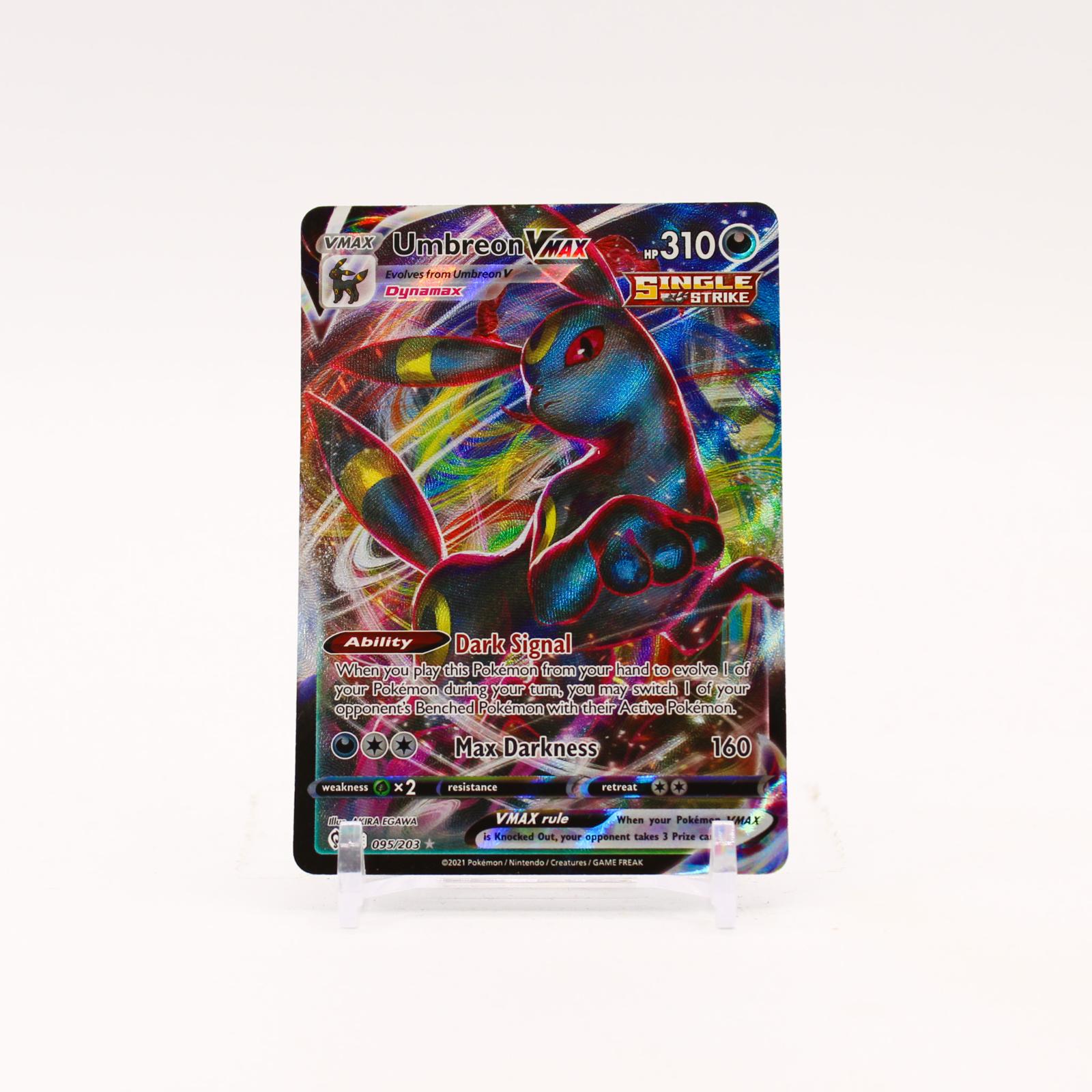 Umbreon VMAX - 095/203 Evolving Skies Holo Ultra Rare Pokemon - NM