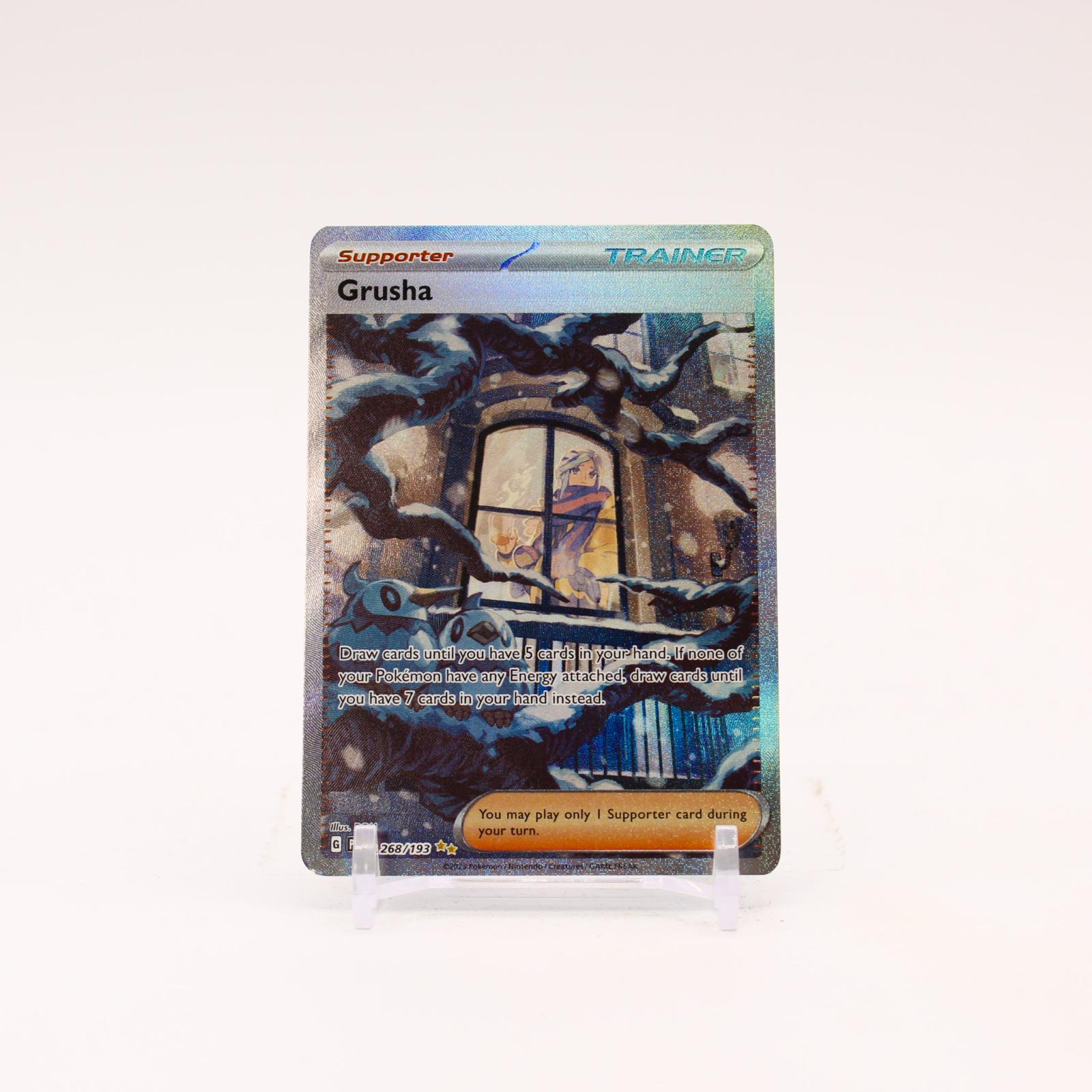 Grusha - 268/193 Paldea Evolved Holo Special Illustration Trainer - NM/LP