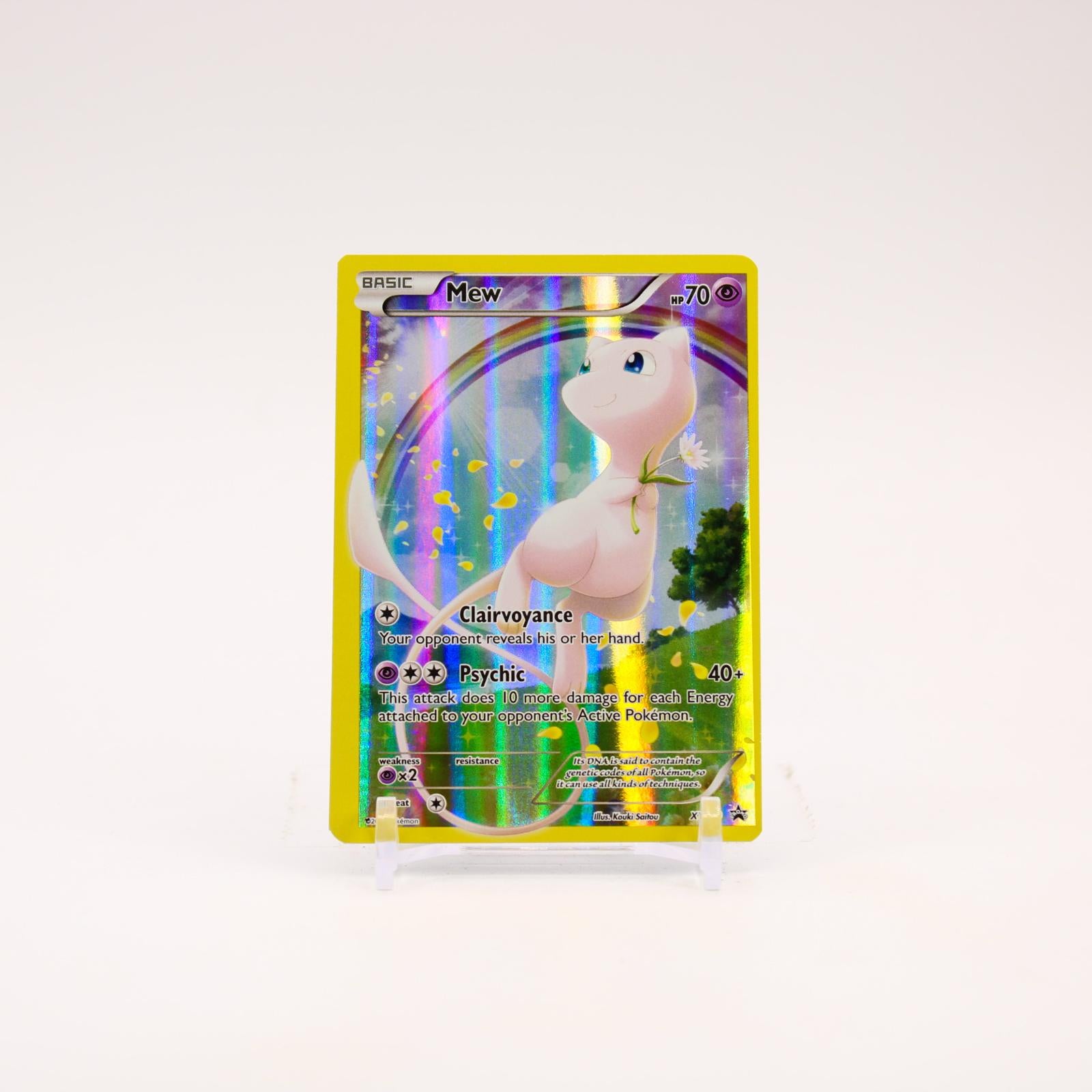 Mew - XY110 Black Star Full Art Promo Pokemon - DMG