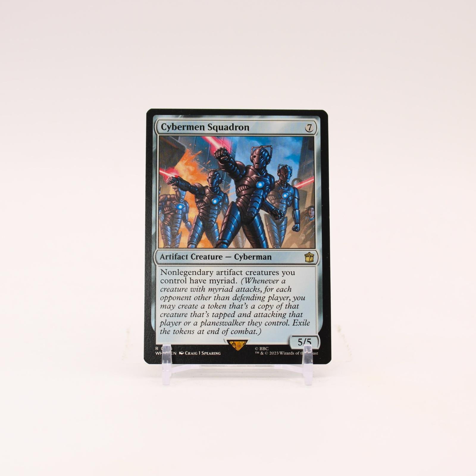 Cybermen Squadron - 176 Doctor Who Rare Magic - NM