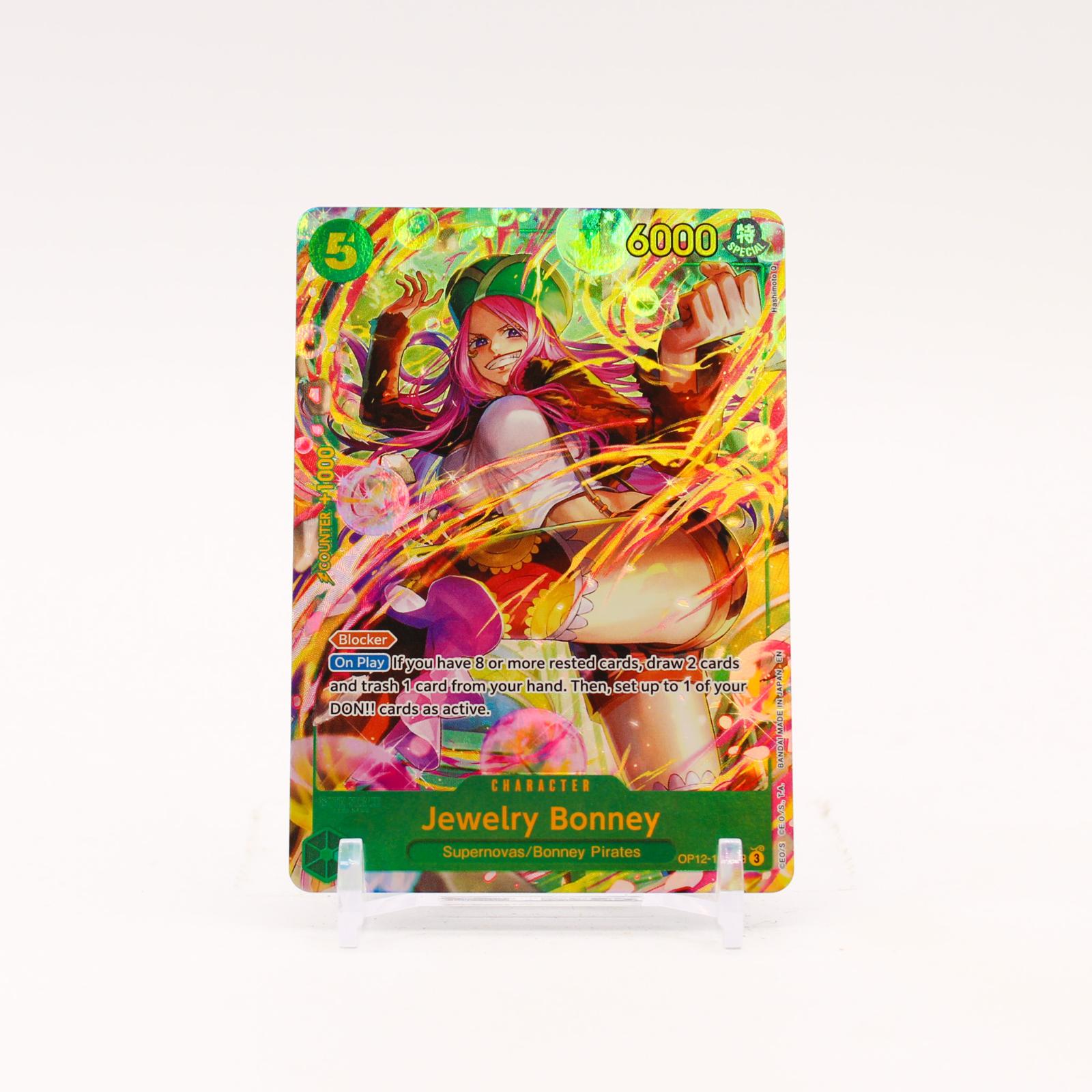 Jewelry Bonney Alternate Art - OP12-118 Legacy of the Master SEC One Piece - NM/MINT