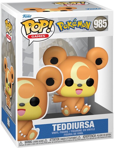 Funko Pop - Pokemon Vinyl Figure - Teddiursa 985
