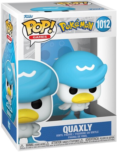 Funko Pop - Pokemon Vinyl Figure - Quaxly 1012