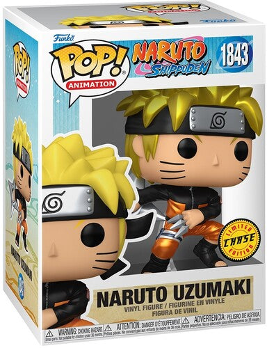 Funko Pop - Naruto Shippuden Vinyl Figure - Naruto Uzumaki 1843 CHASE