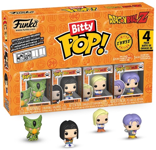 Funko Bitty Pop - Dragon Ball Z Vinyl Figures - Cell First From 4 Pack