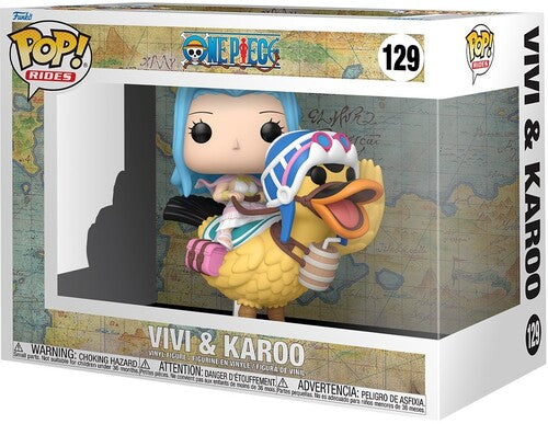 Funko Pop Rides - One Piece Vinyl Figure - Vivi & Karoo 129